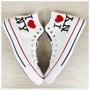 🦋Converse Chuck Taylor All Star Hi 'I Love NY'